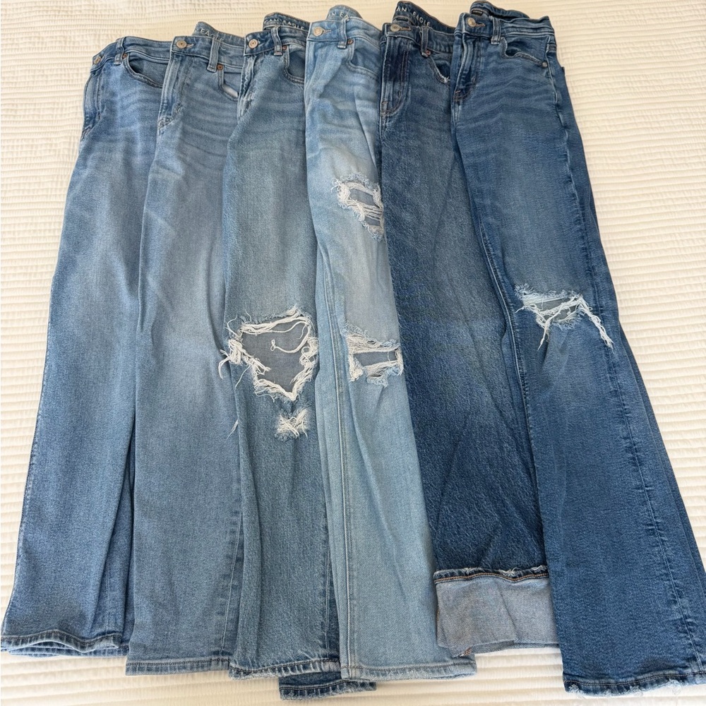 American Eagle Jeans - 6 Pairs